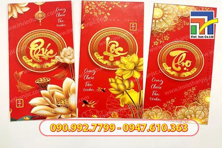 In bao lì xì Tết