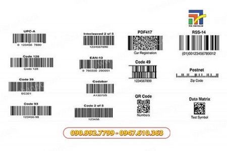 Tem Nhãn Dán, Sticker, Barcode, QR Code