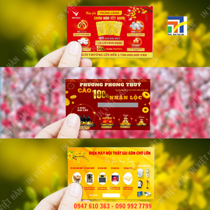 In thẻ cào trúng thưởng phủ nhũ bảo mật