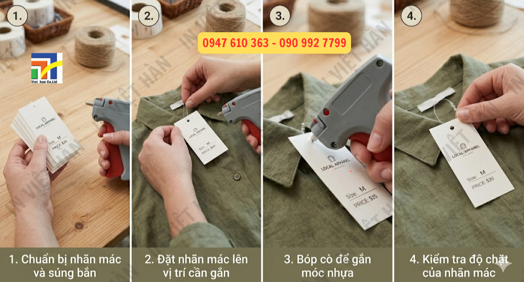 Đạn xỏ nhựa ti xỏ mác quần áo tiện lợi