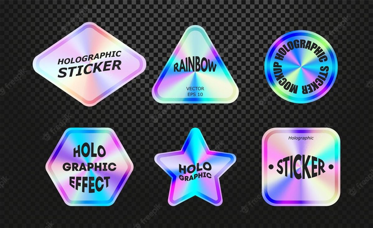 Tem nhãn hologram, tem nhãn 7 màu