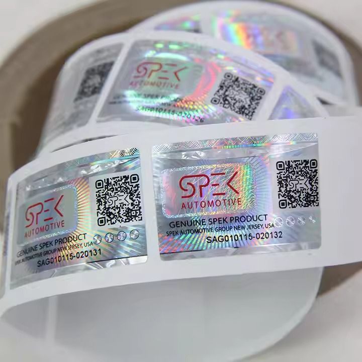 Hiệu ứng 3D lấp lánh của tem chống hàng giả